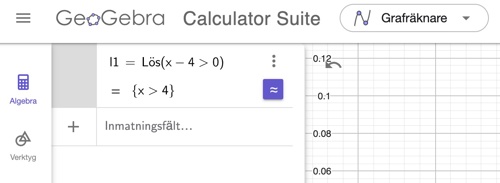olikhets lösning i geogebra