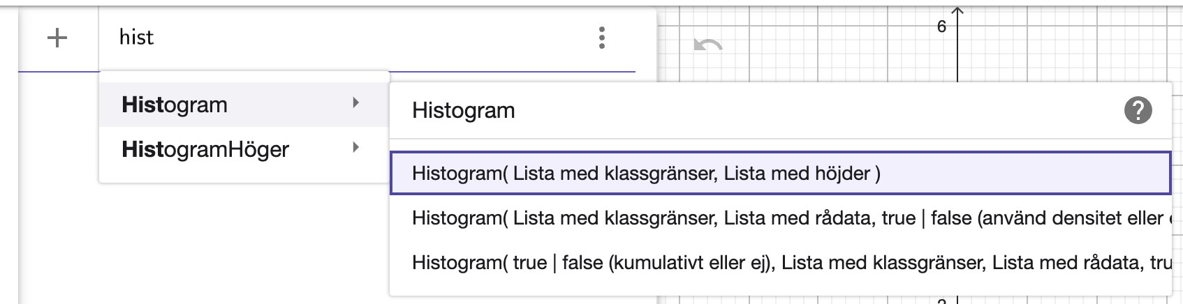 histogram-geogebra