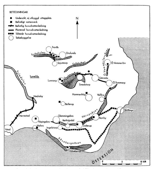 Vattenförsörjning i sydöstra Skåne