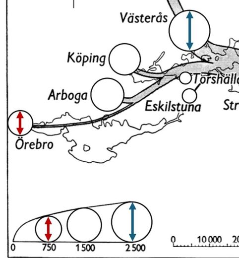 skillnaden mellan Västerås och Örebro - fiskimporten från skärgården